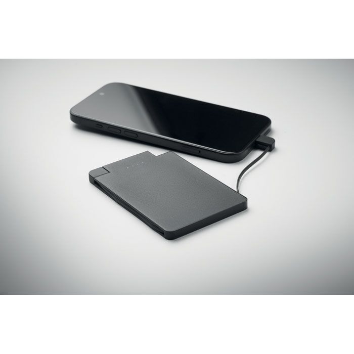 Magnetische Powerbank 2500 mAh SLIMPO - schwarz-744