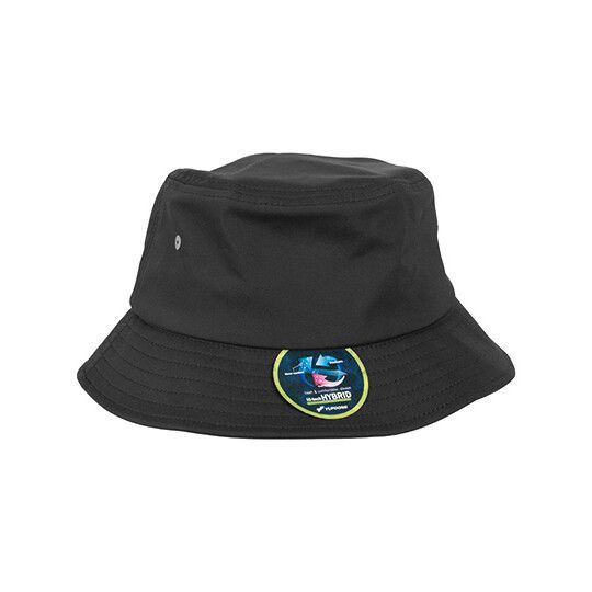 Nylon Bucket Hat - black-167