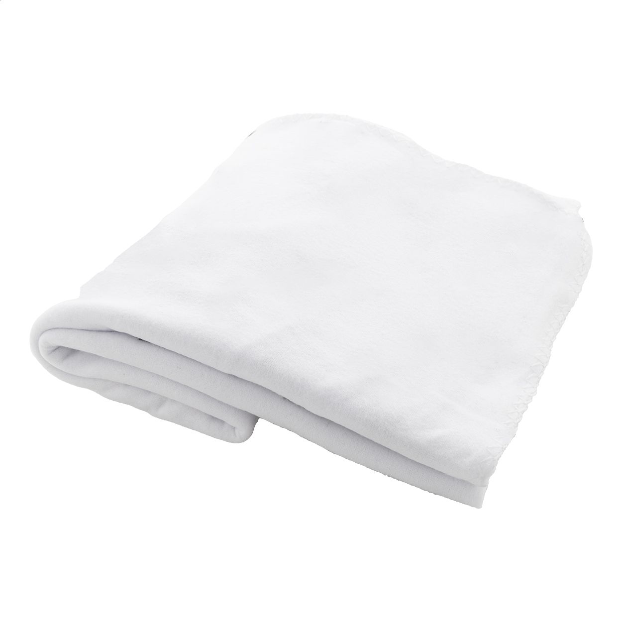 CreaFleece Individuelle Fleece-Decke, RPET - weiß-158