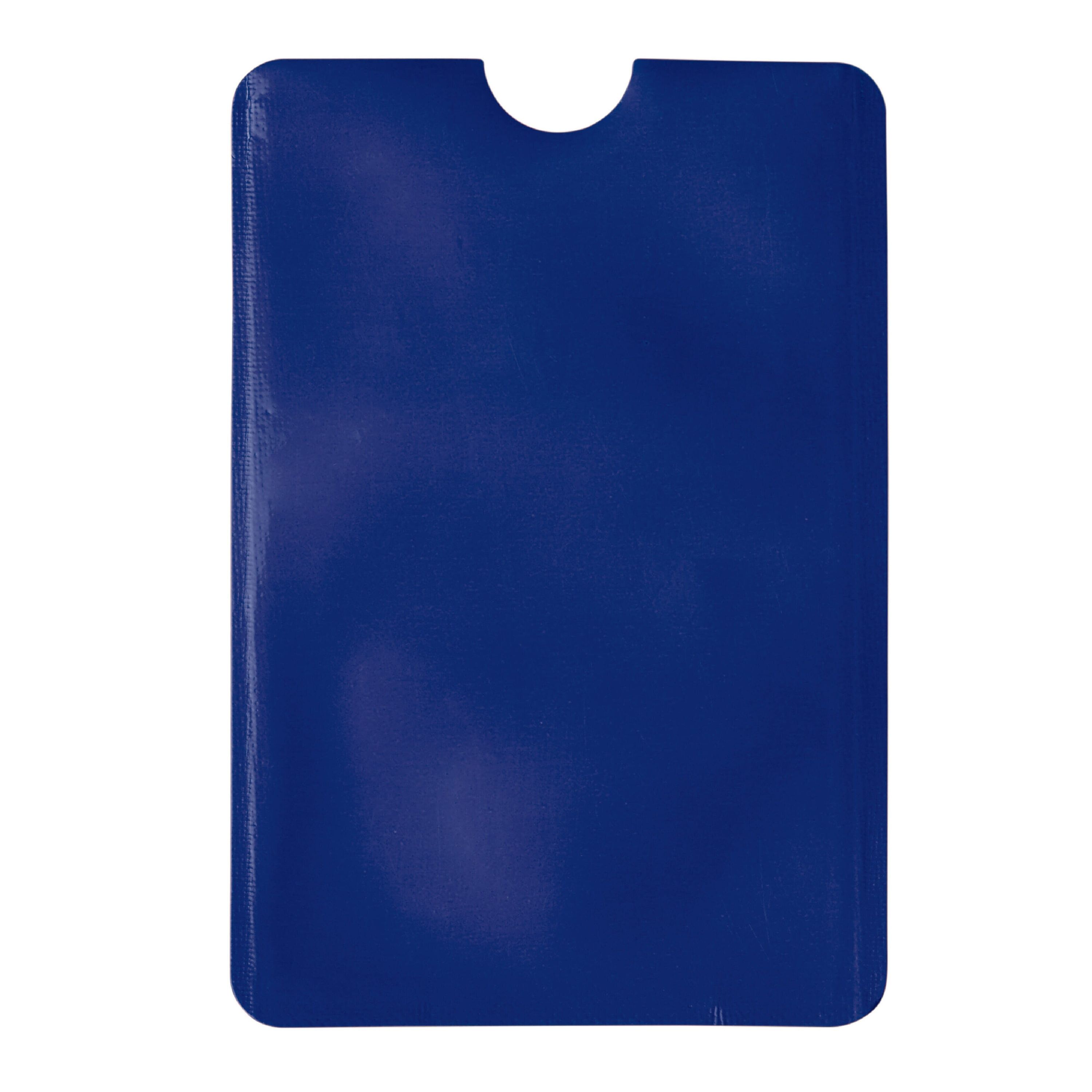 Kartenhalter Soft Anti Skim - dunkelblau-355
