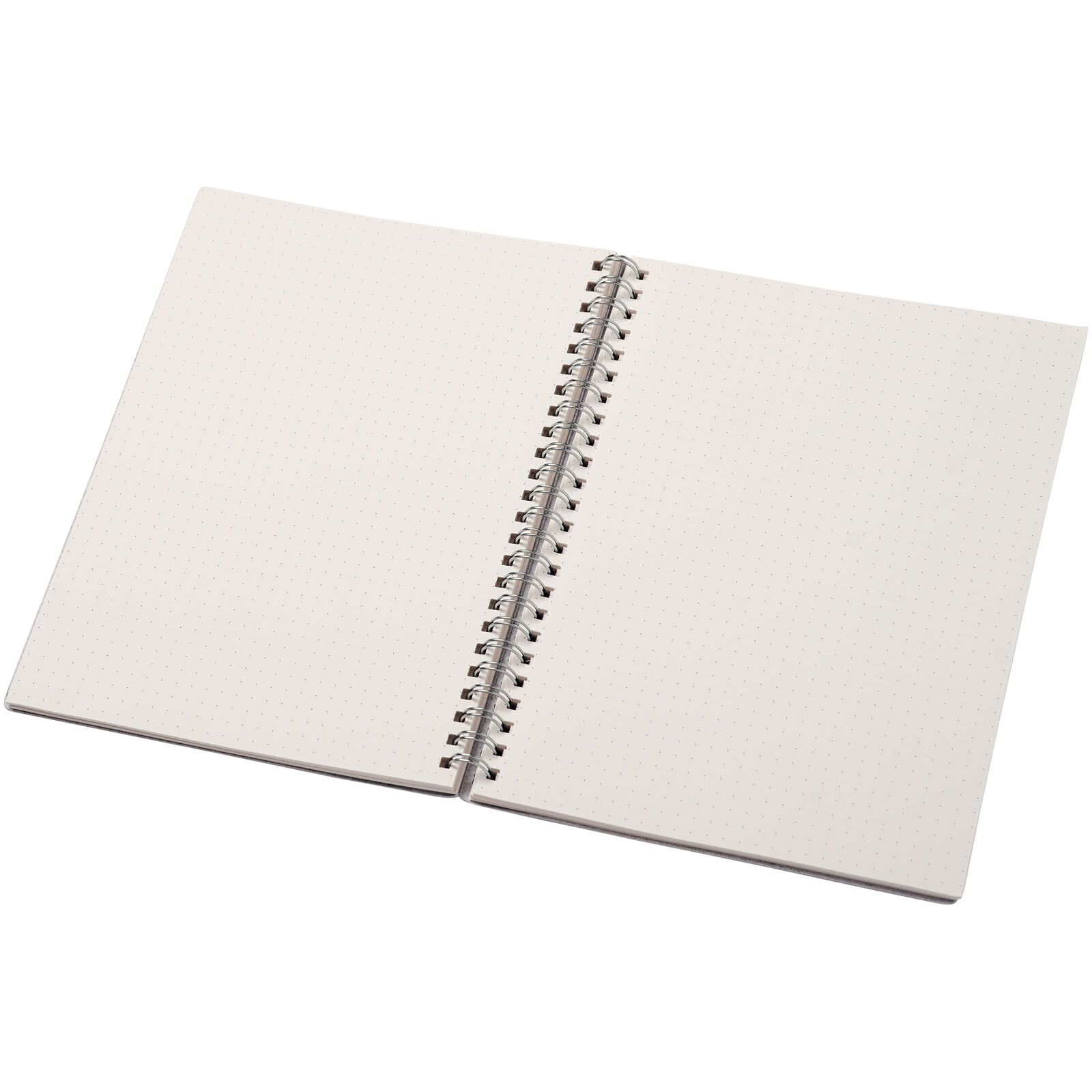 Bianco A5 Spiralnotizbuch  - weiss-676