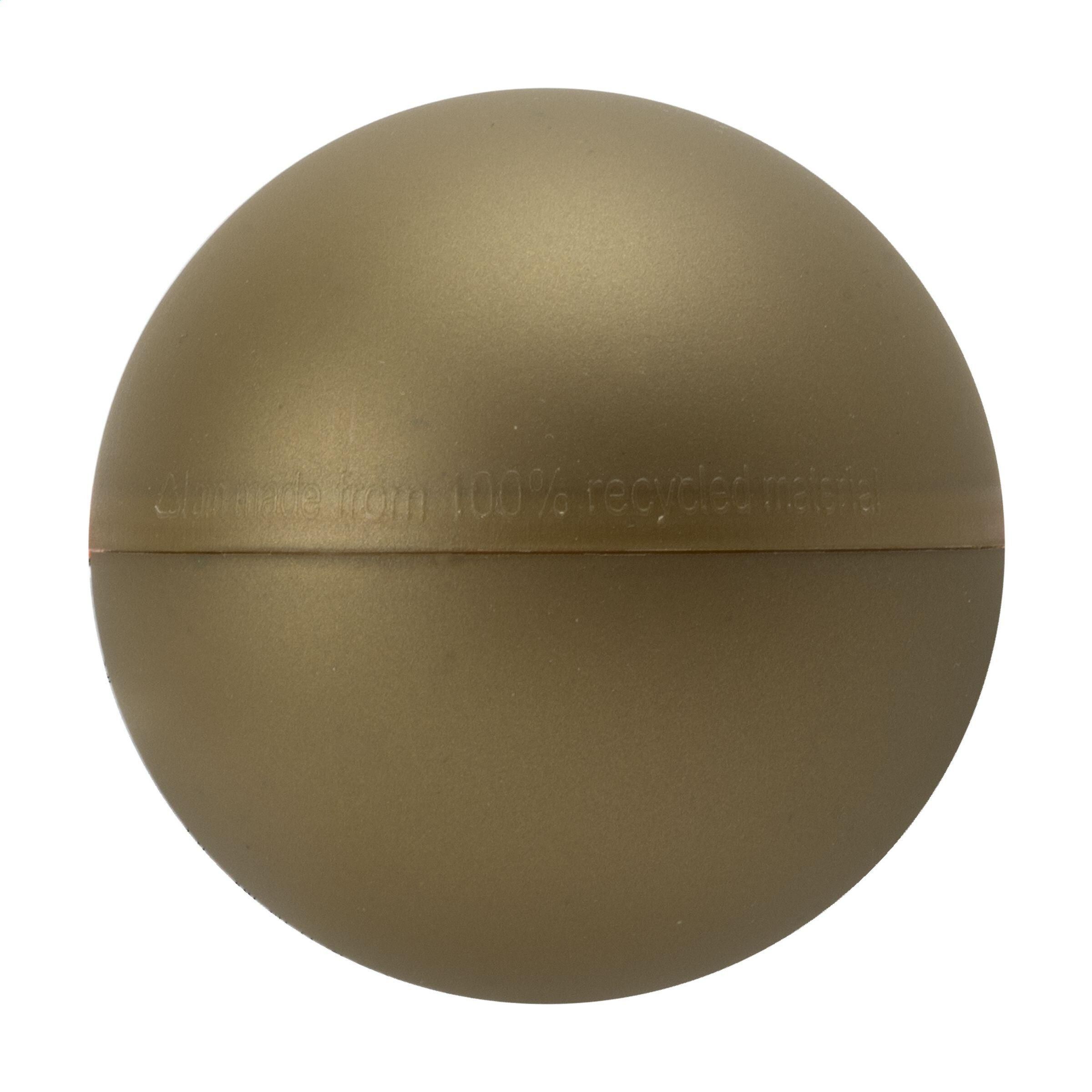 Weihnachtskugel Ø 7 cm Recycled PP - Made in Europe - gold-74