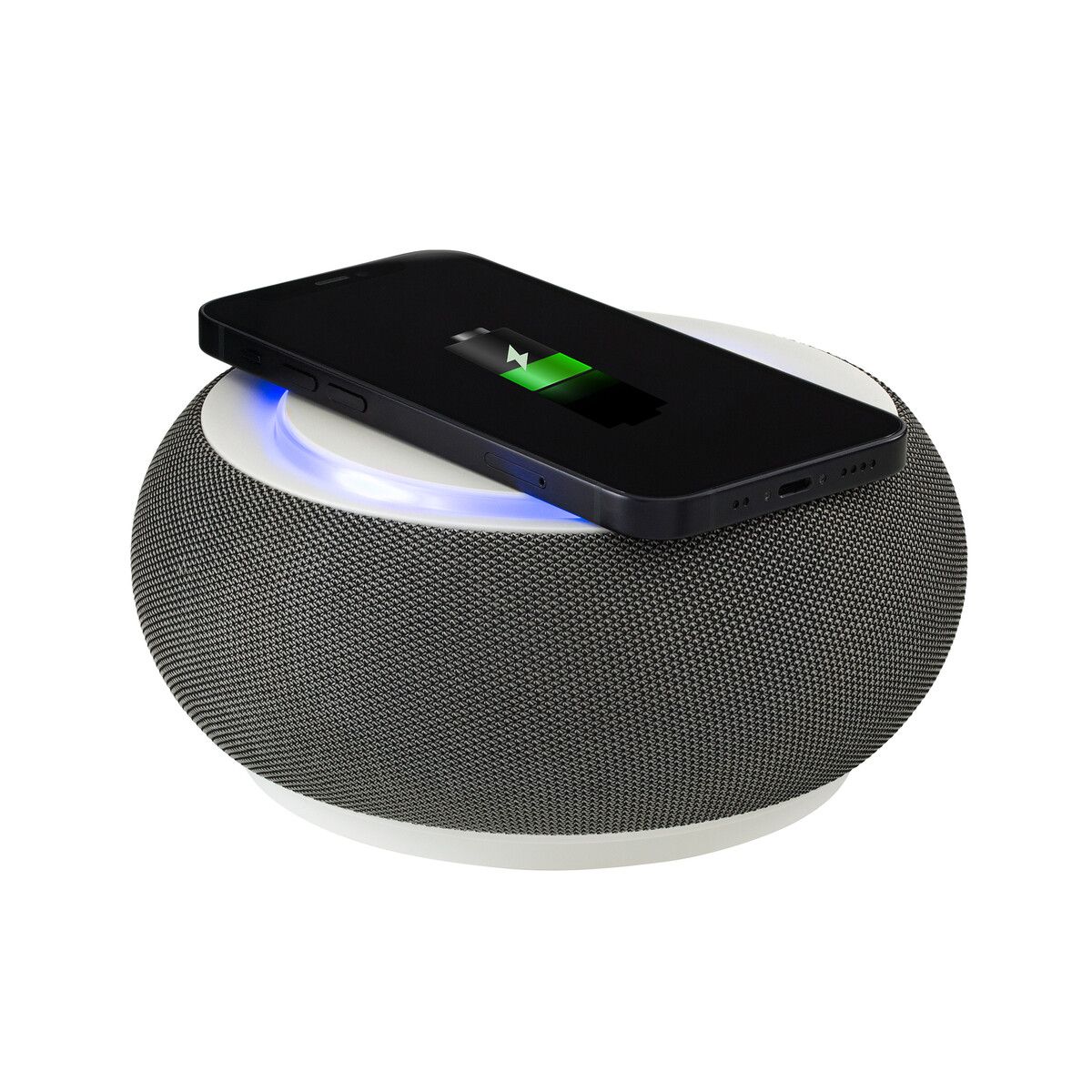 Wireless Lautsprecher inkl 10 Watt Wireless Charger DOTHAN - weiß-644