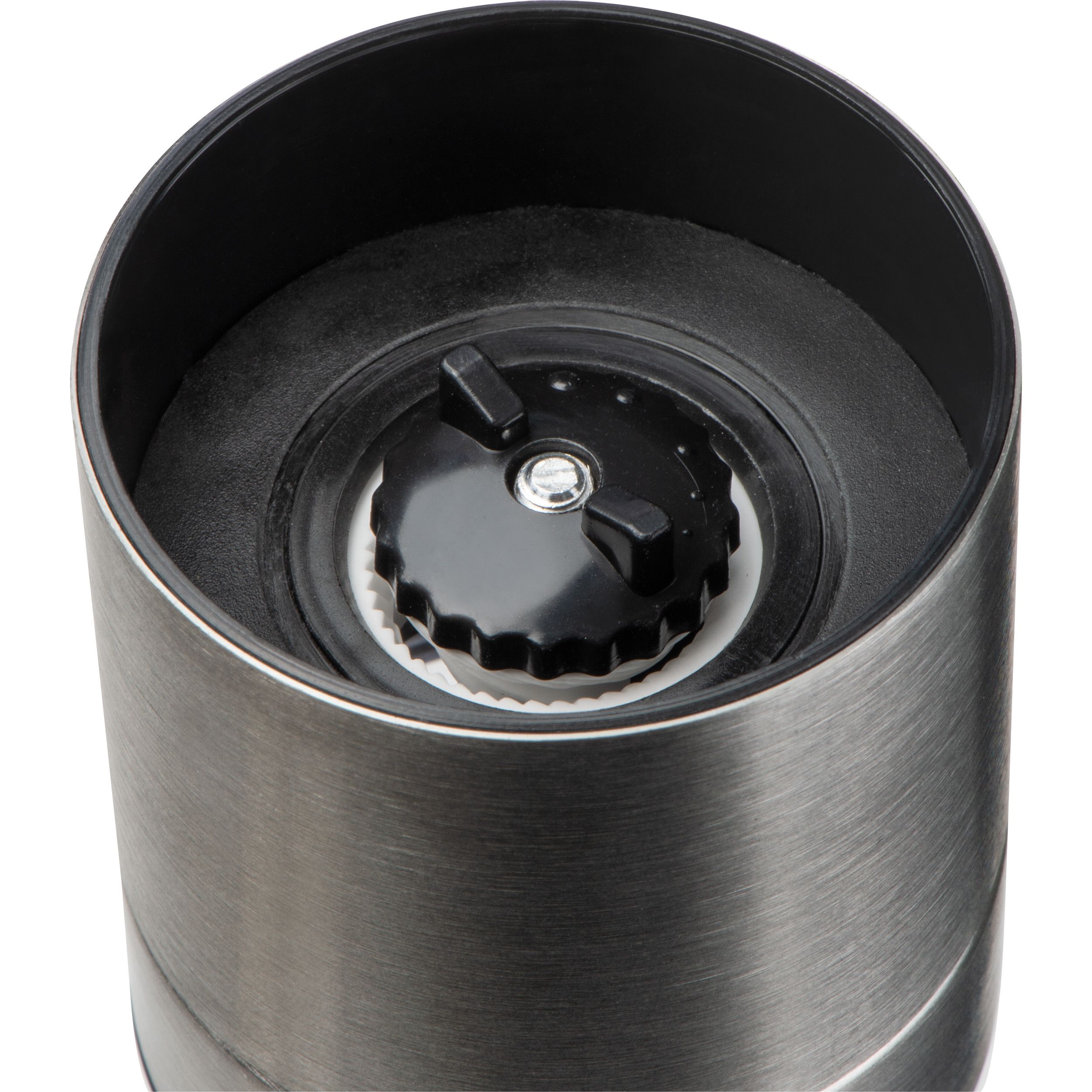 Salz- / Pfeffermühle Rom - silbergrau-790