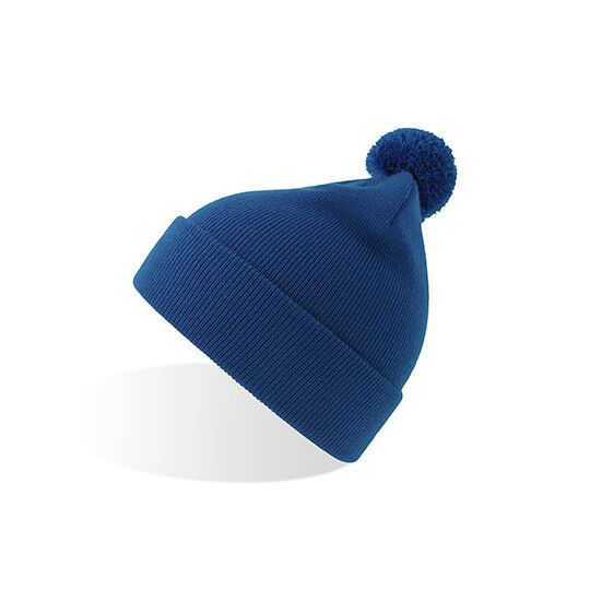 Kids Wind-s with Pompom Beanie - royal-226