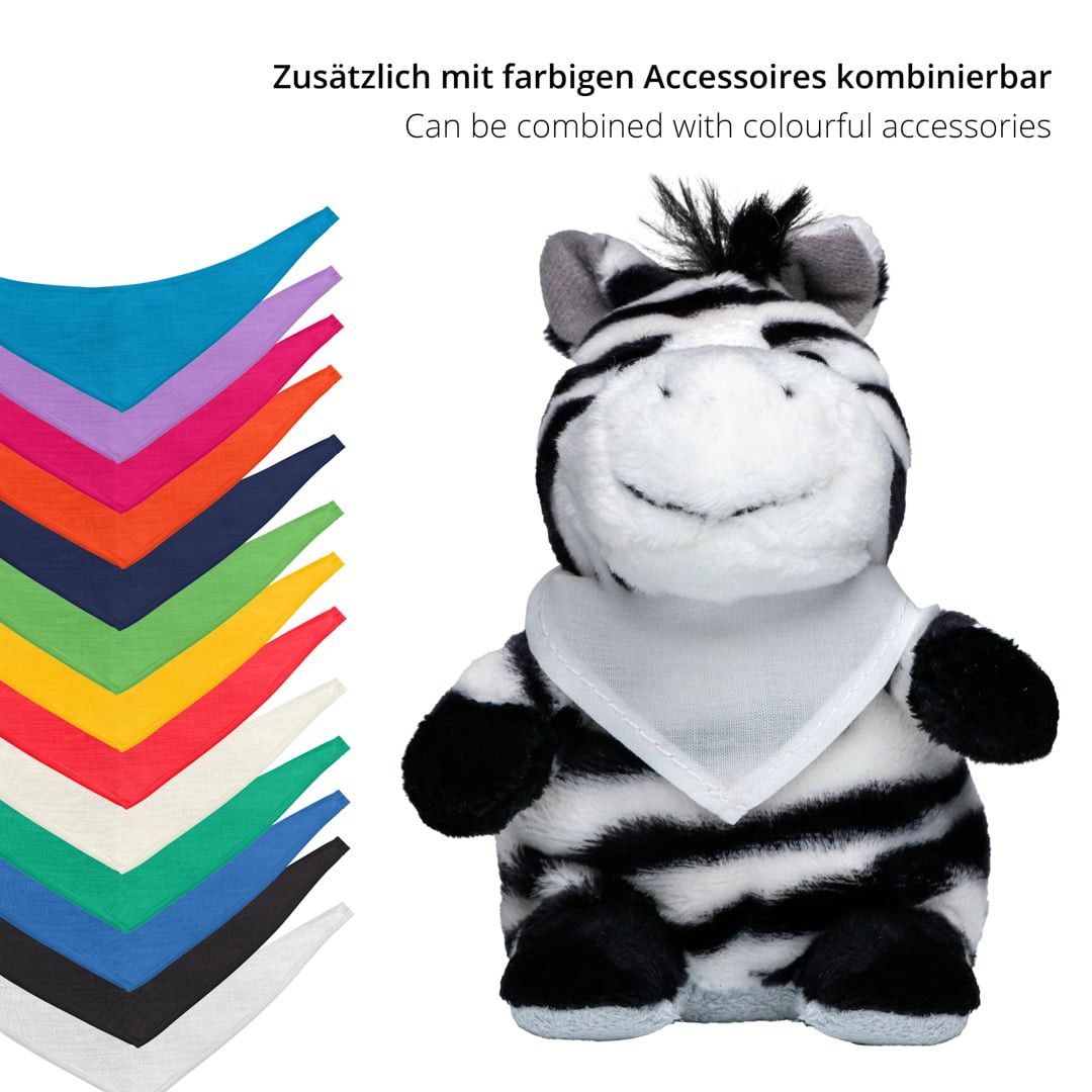 MiniFeet® Bildschirmreiniger Schmoozies® XXL Zebra - schwarz - weiß-649