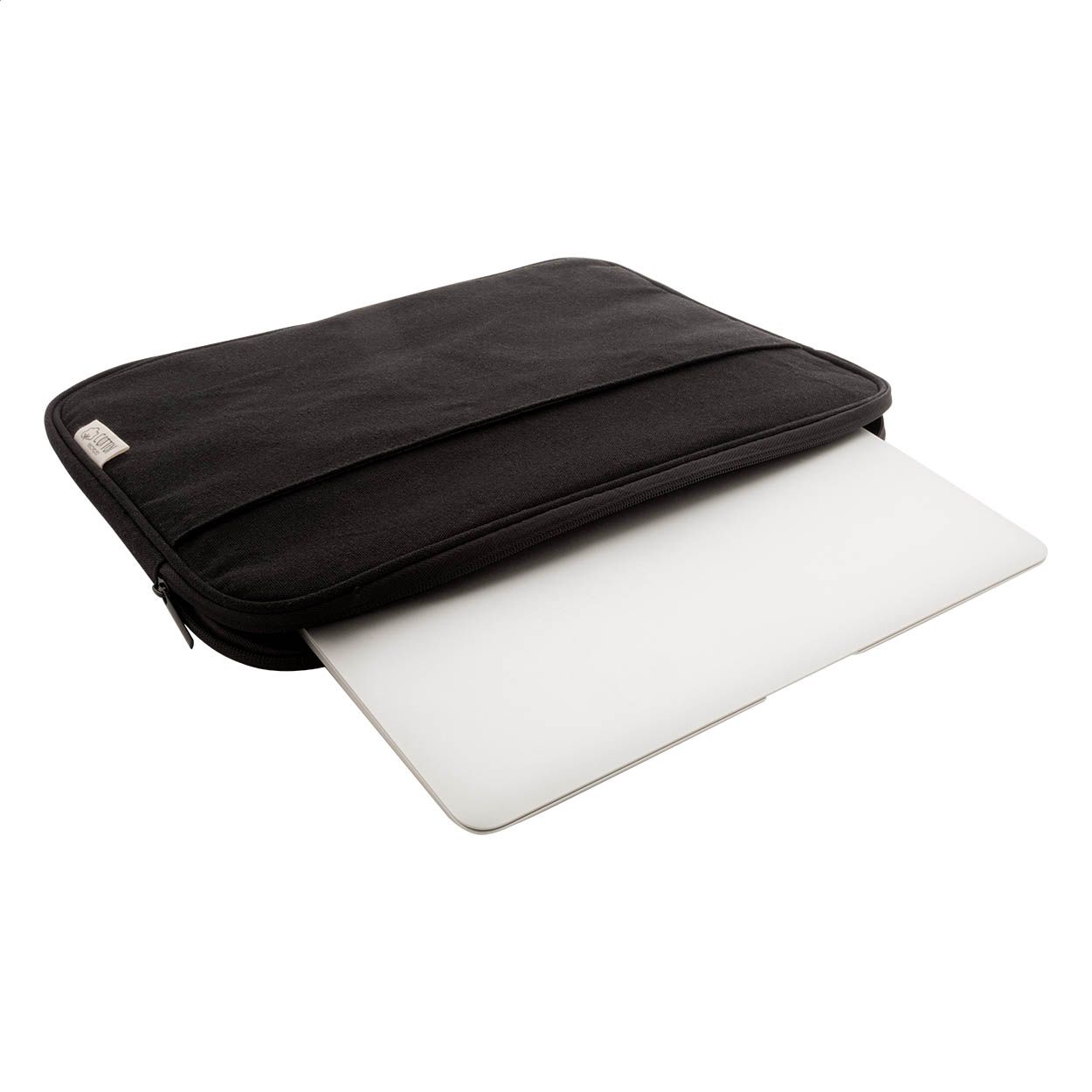 Rebyss Comp Recycelten Canvas Laptoptasche - schwarz-528