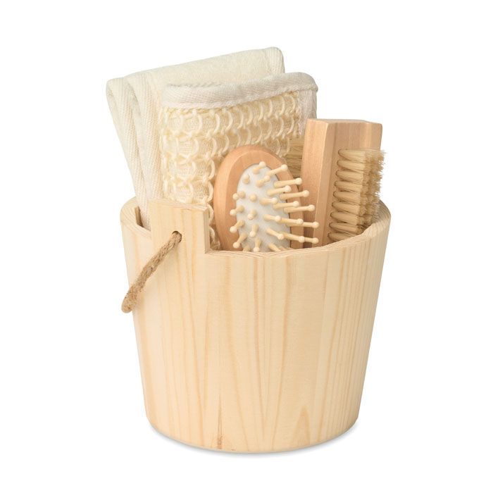 Bade-Set SELFCARE - holz-946