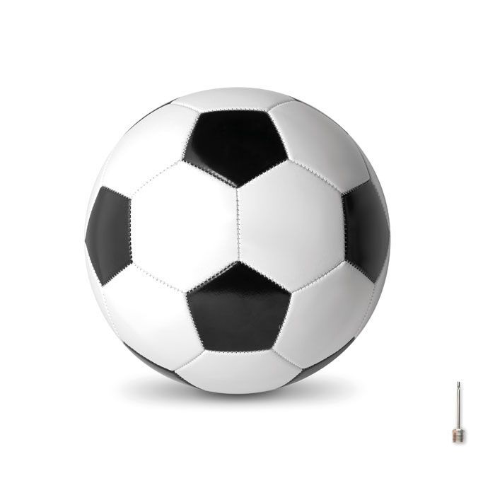 Fußball 21.5cm SOCCER - weiß - schwarz-533