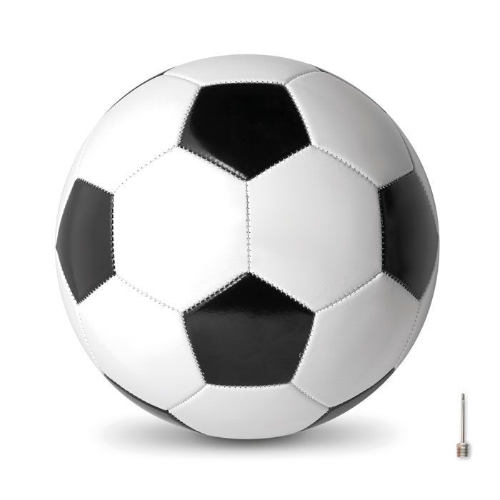 Fußball 21.5cm SOCCER - weiß - schwarz-533