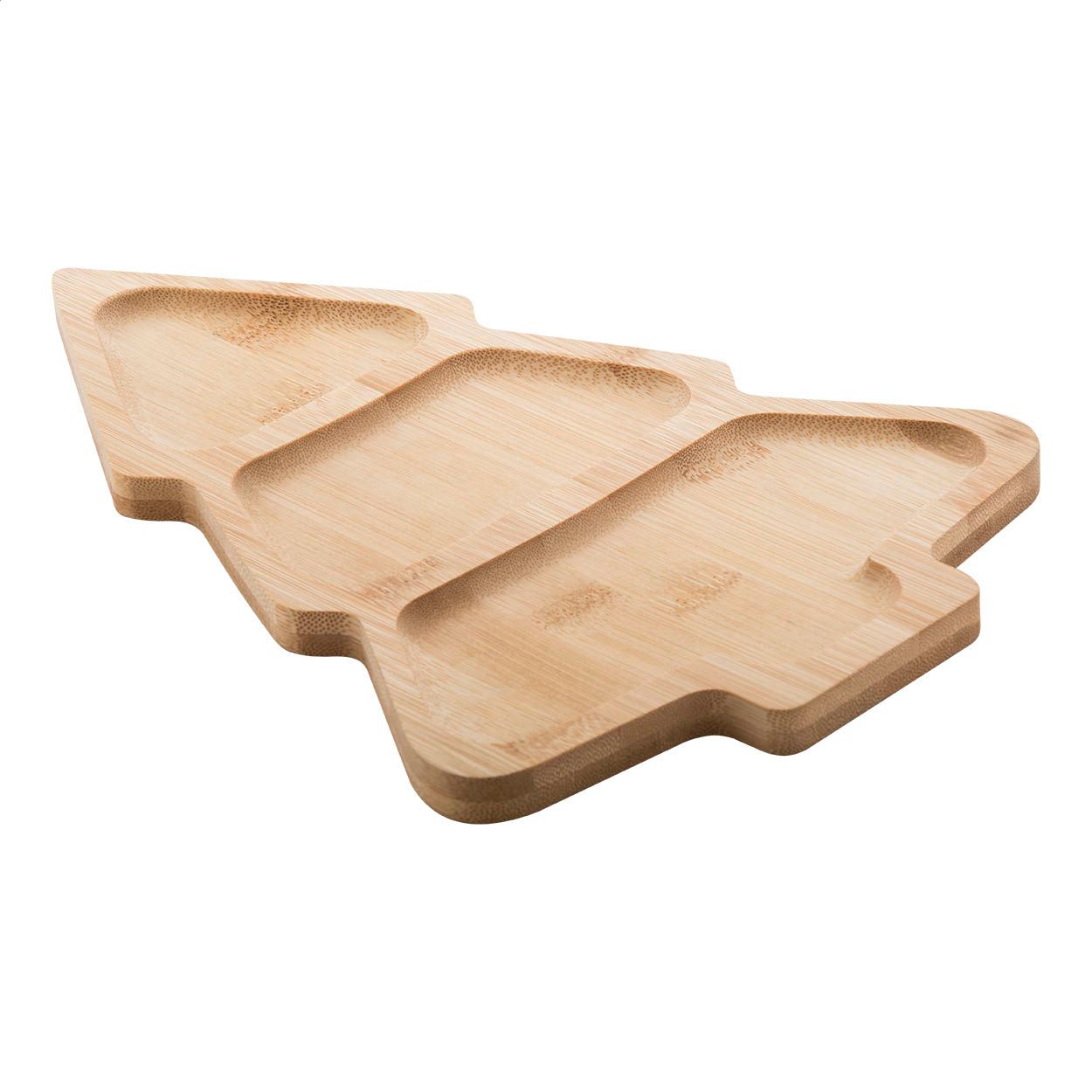 Kongle Weihnachtlicher Snackteller - natur-543