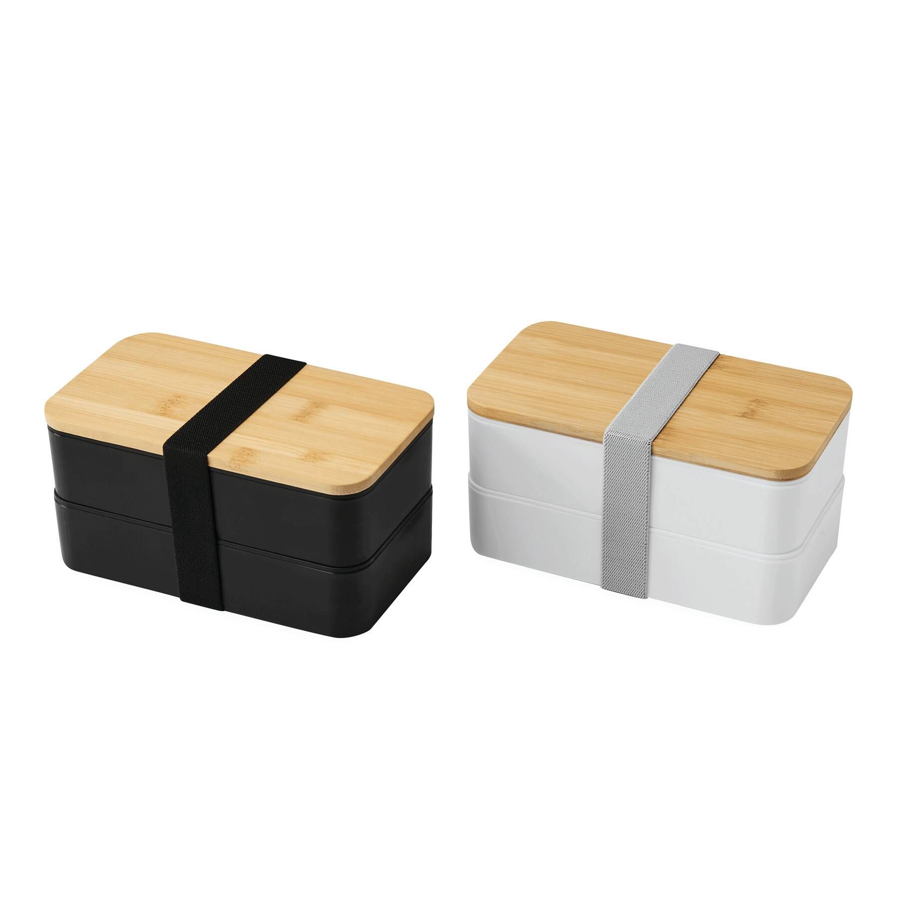 Lunchbox DOUBLE LEVEL - schwarz-957
