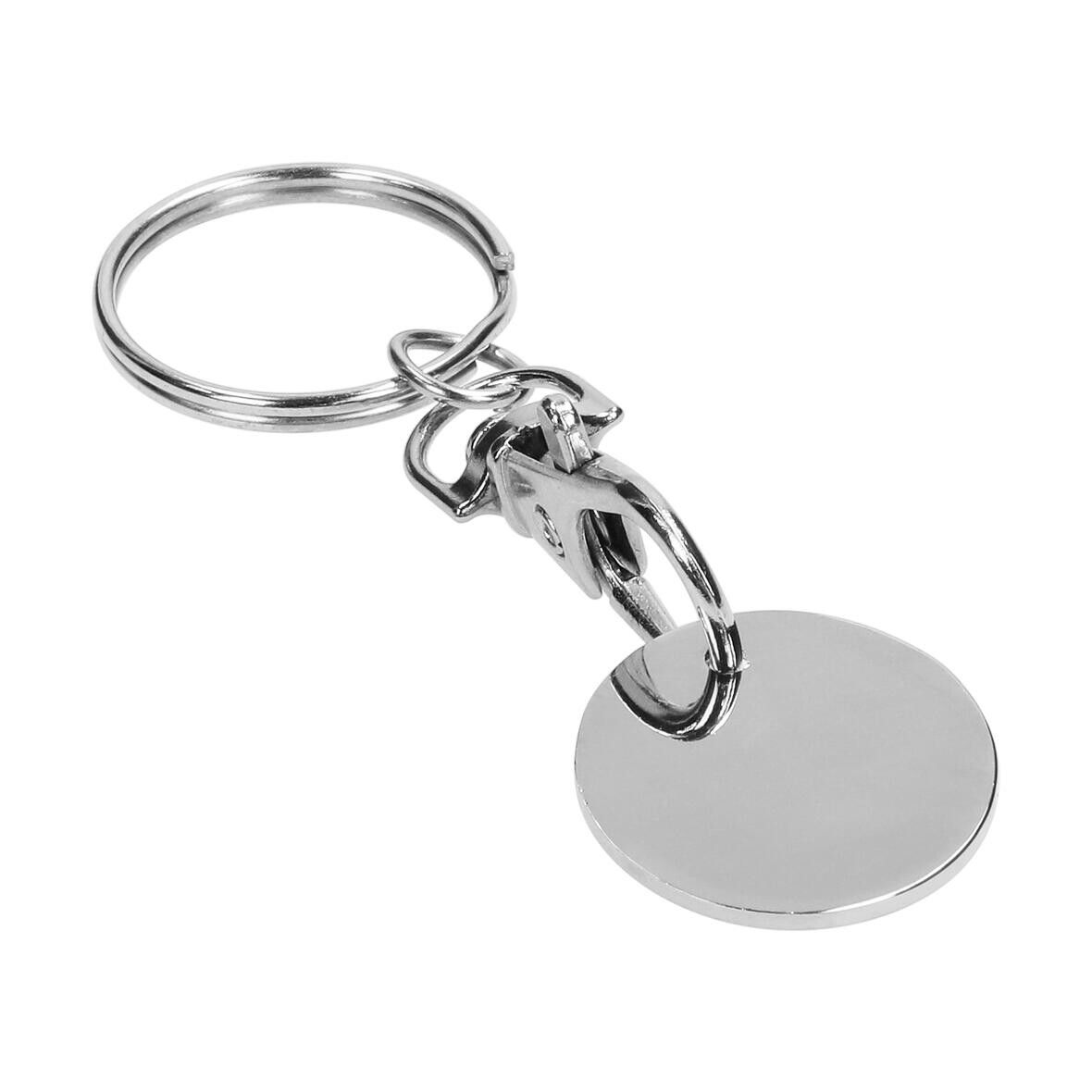Chip-Schlüsselanhänger Elegance - silber-387