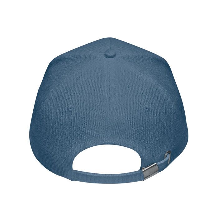 Hanf Baseball Kappe 5 Panele NAIMA CAP - blau-139