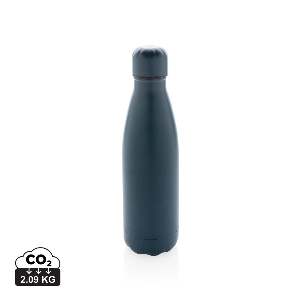 Einfarbige Vakuumisolierte Stainless Steel Flasche - navy blau-330