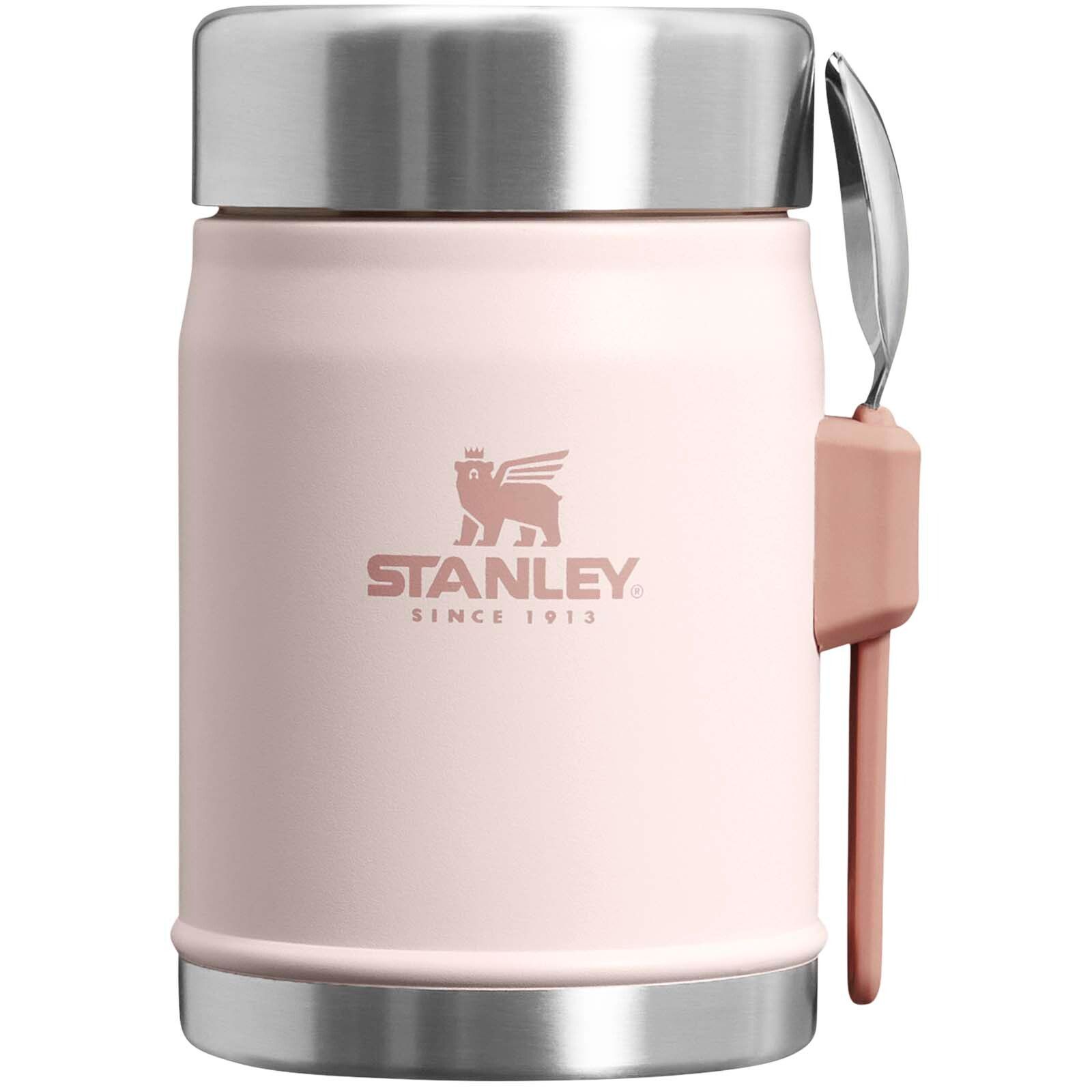 Stanley 400ml Legendary Food Jar Lunchpot mit Göffel - hellrosa-479