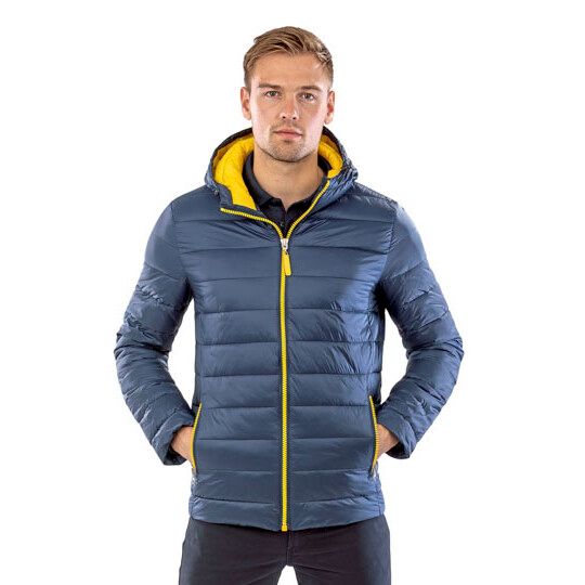 Men´s Snow Bird Hooded Jacket - grey - orange-148