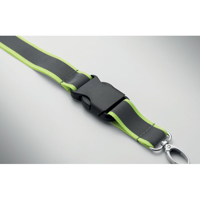 Reflektierendes RPET-Lanyard TOSEE - neon gelb-229