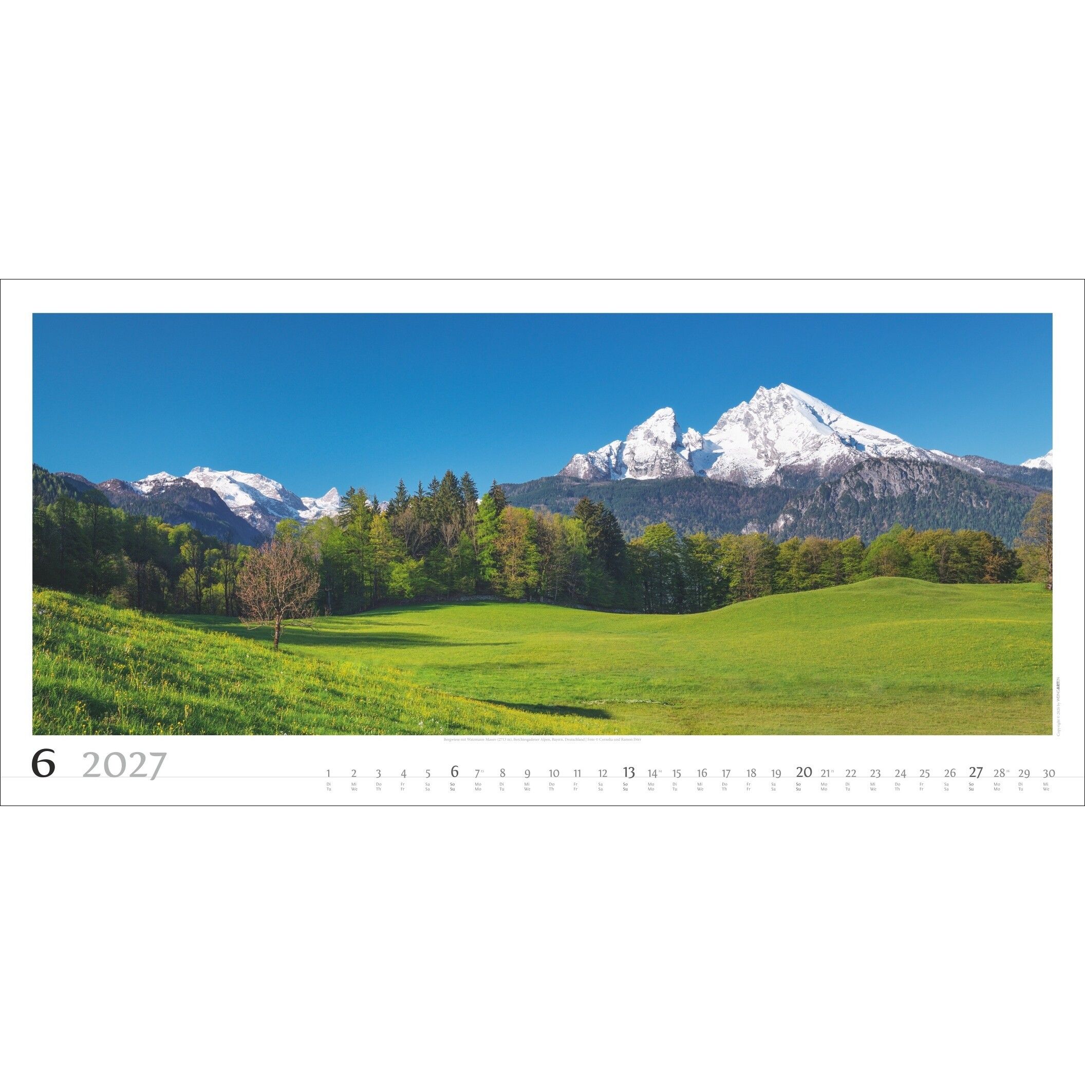 Alpenpanorama - Landschaft & Natur Kalender-655