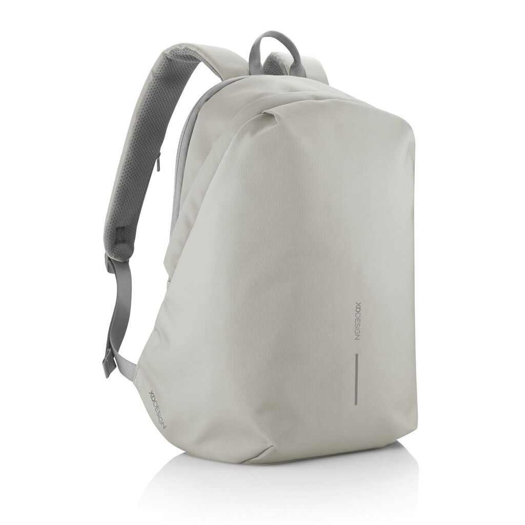 Bobby Soft, Anti-Diebstahl-Rucksack - grau-679