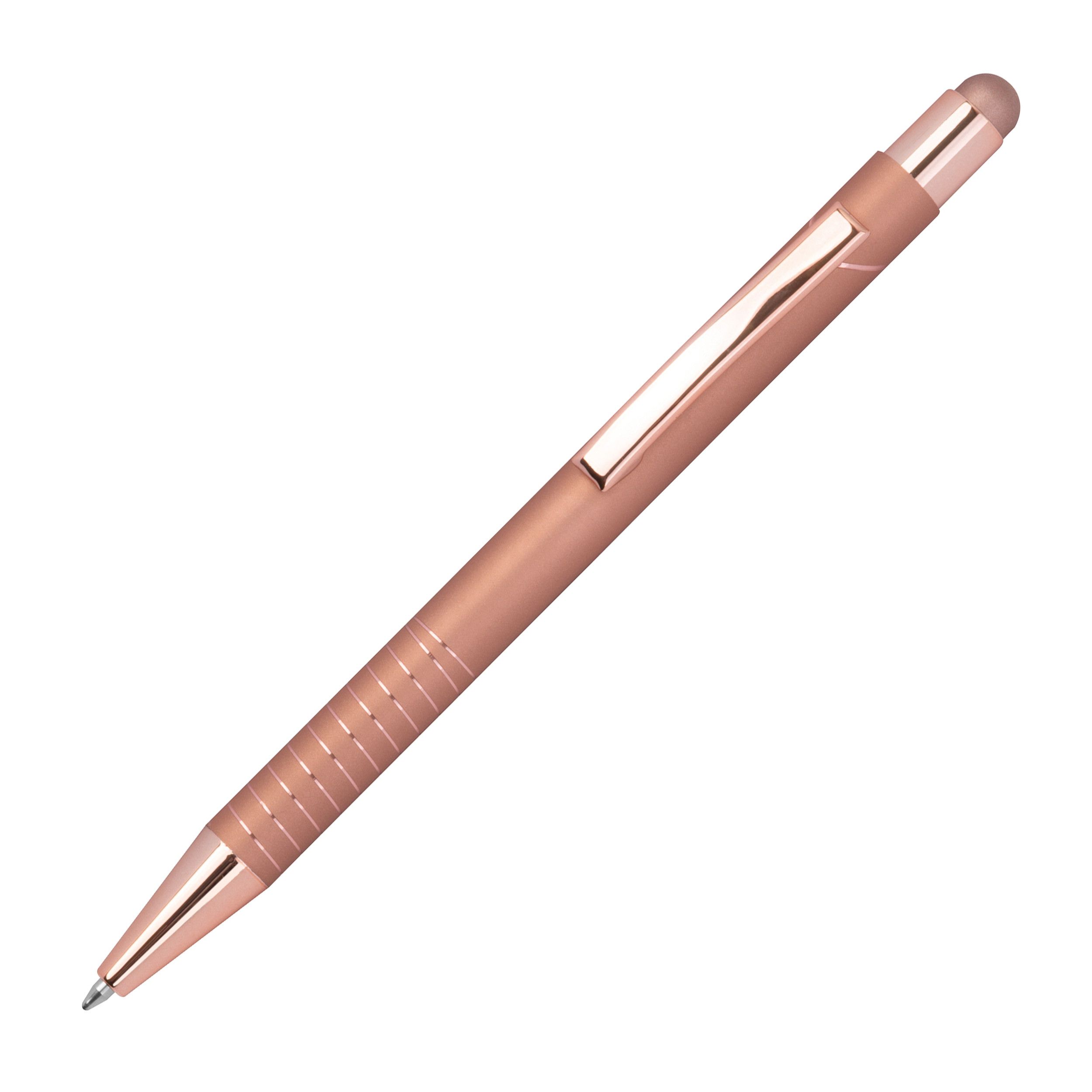 Kugelschreiber mit Touch Pen ANGELO - kupfer-334