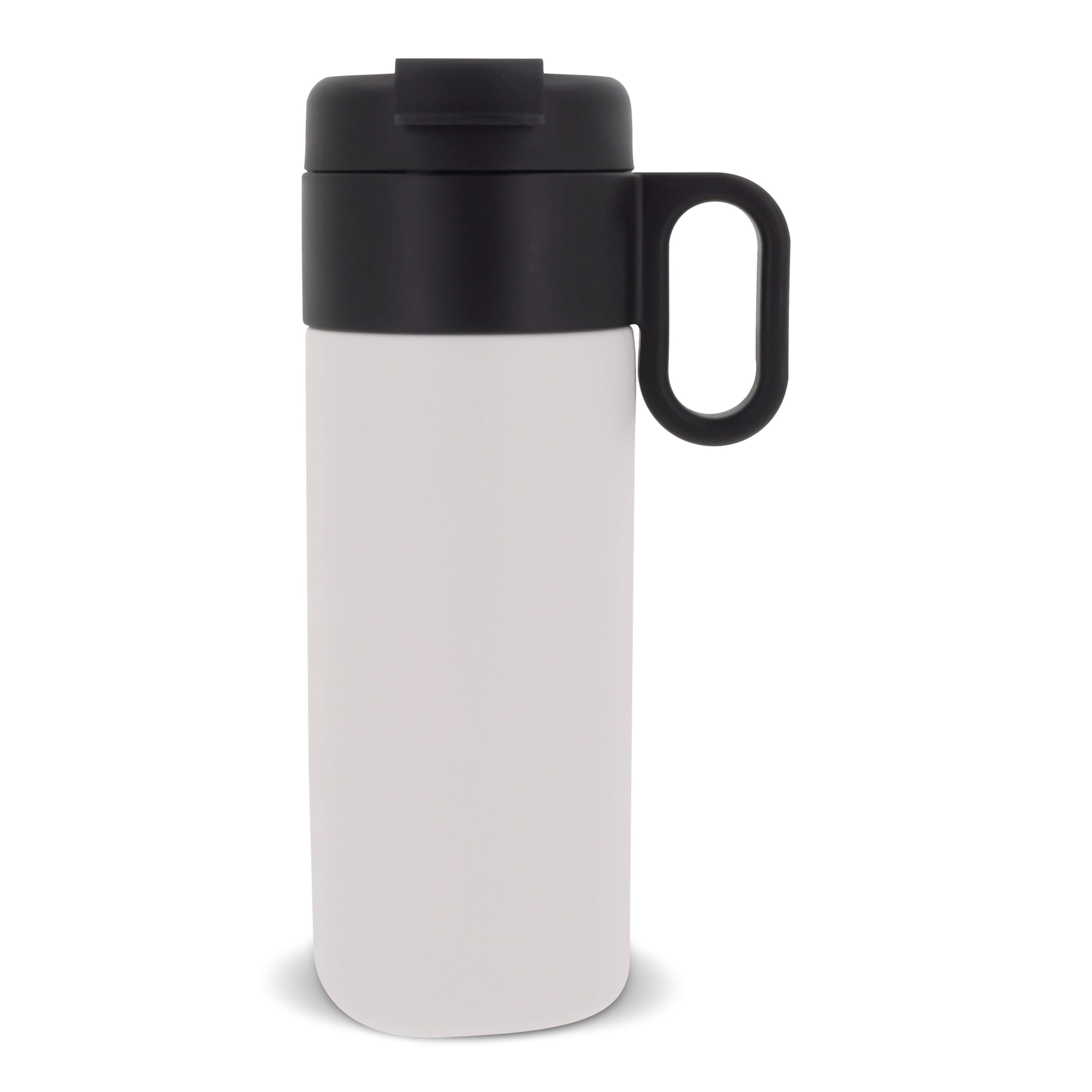 Isolierbecher Flow mit Griff Sublimation 400ml - weiss-284