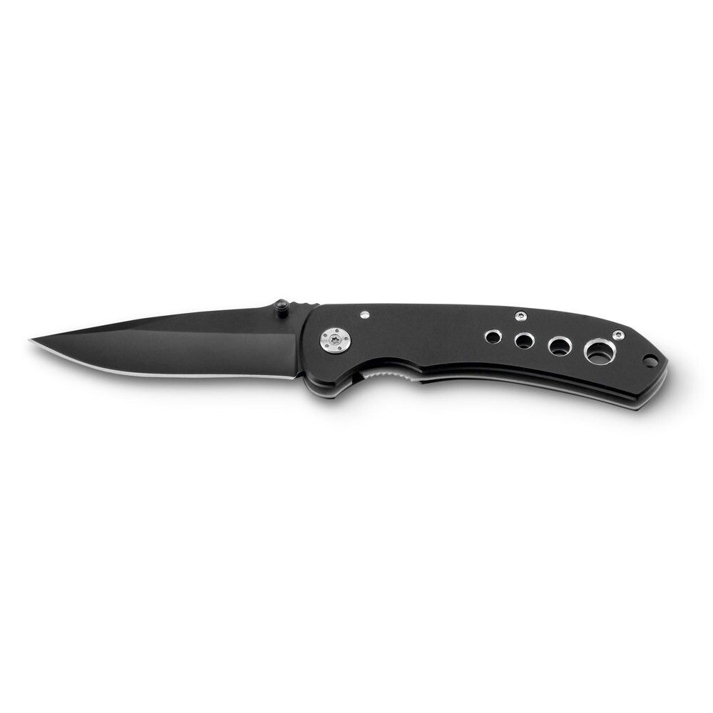 NINJA Taschenmesser aus Edelstahl und Metall - schwarz-139