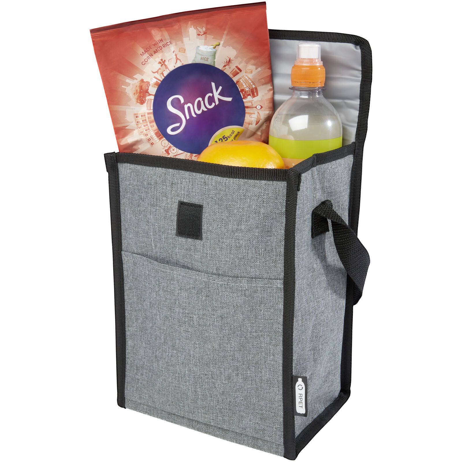 Reclaim GRS rPET Kühltasche für 4 Dosen 5L - heather grau-22