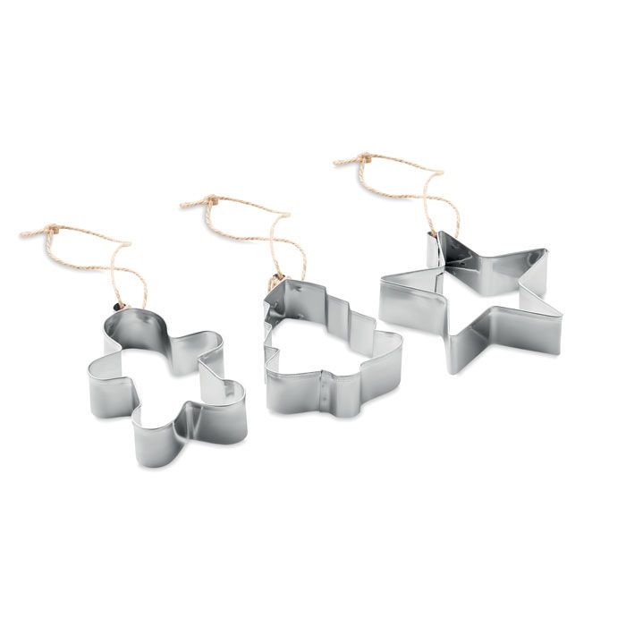 Ausstechförmchen Set CUQUI SET - mattsilber-209