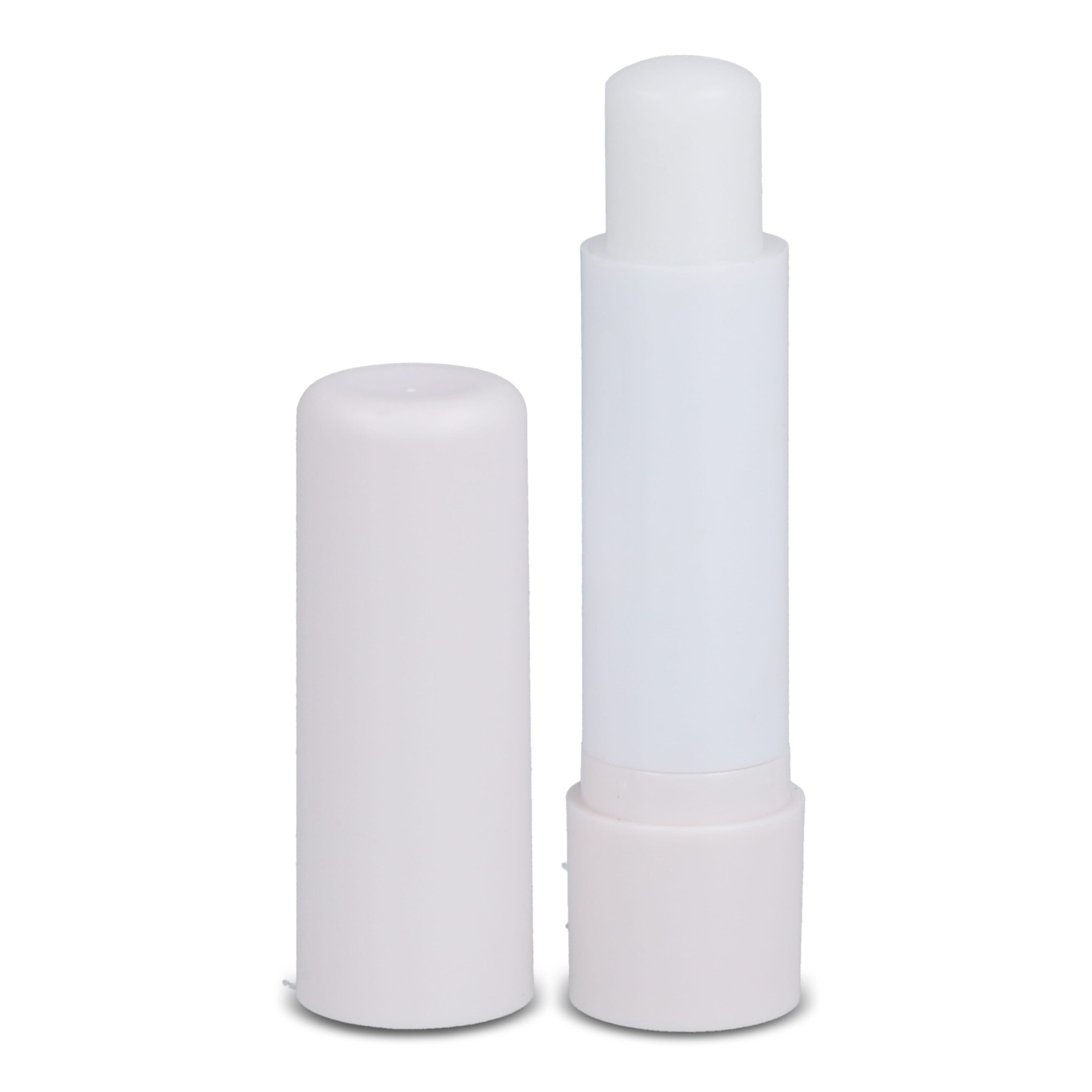Klassischer Lippenpflegestift aus recycelten Materialien - weiss-276