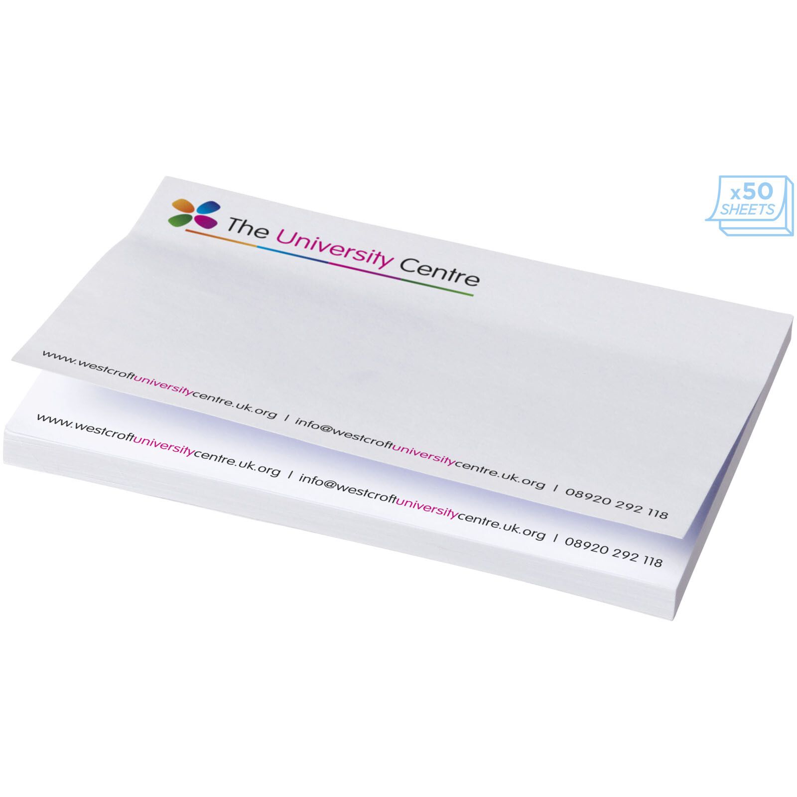 Sticky-Mate Haftnotizen 150 x 100 mm - weiss-374