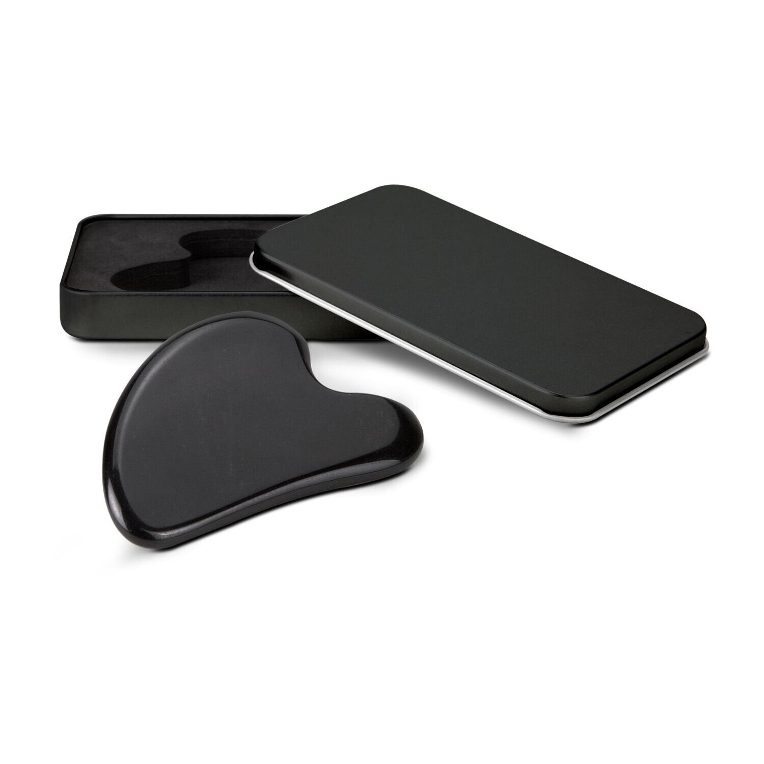Massagestein Gua Sha Black Obsidian zur Wellness-Gesichtsmassage-519