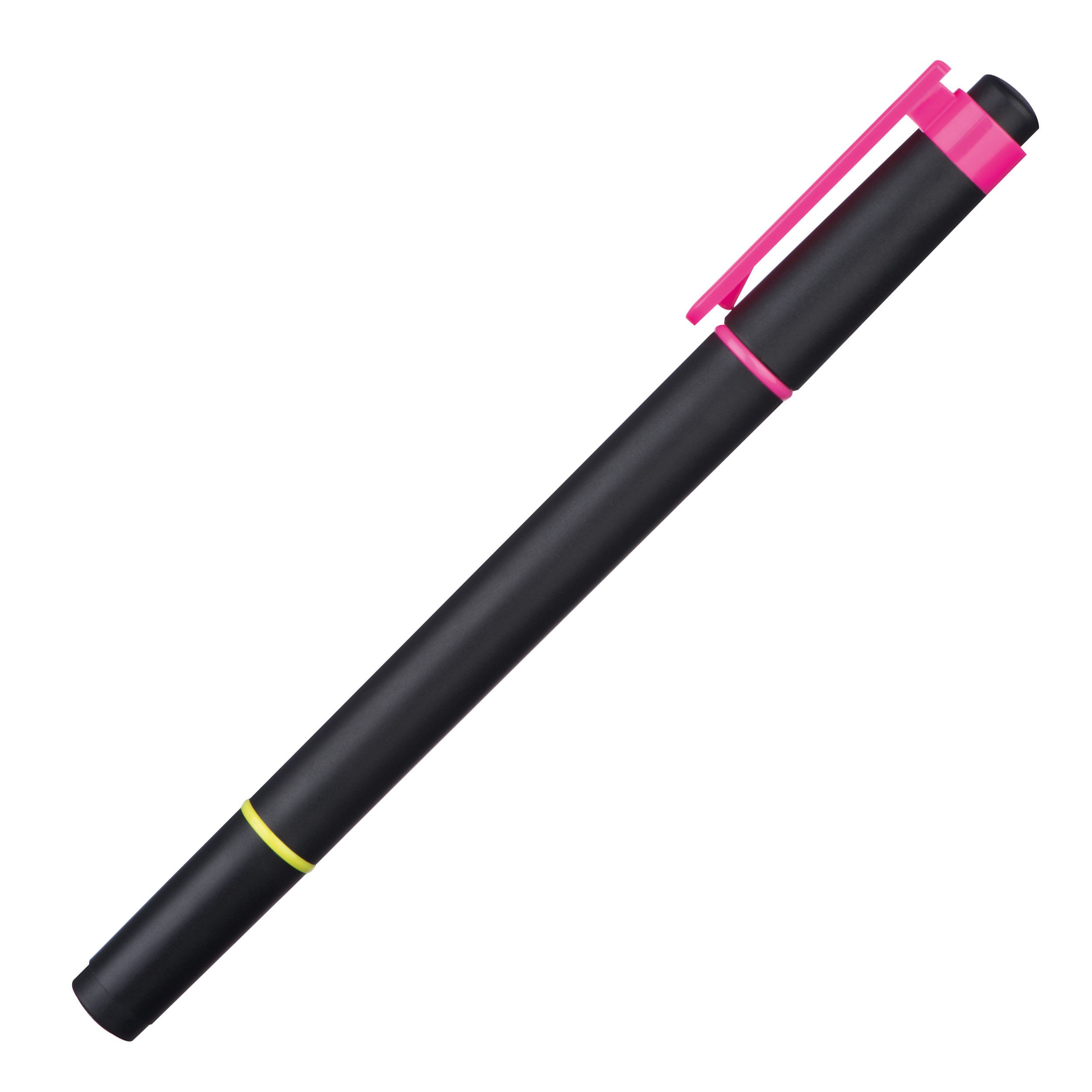Textmarker mit zwei Markern  - schwarz-686