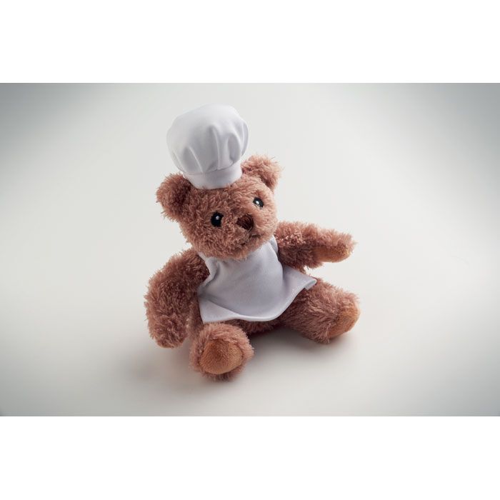 Teddybär Koch TEDDCHEF - weiß-138