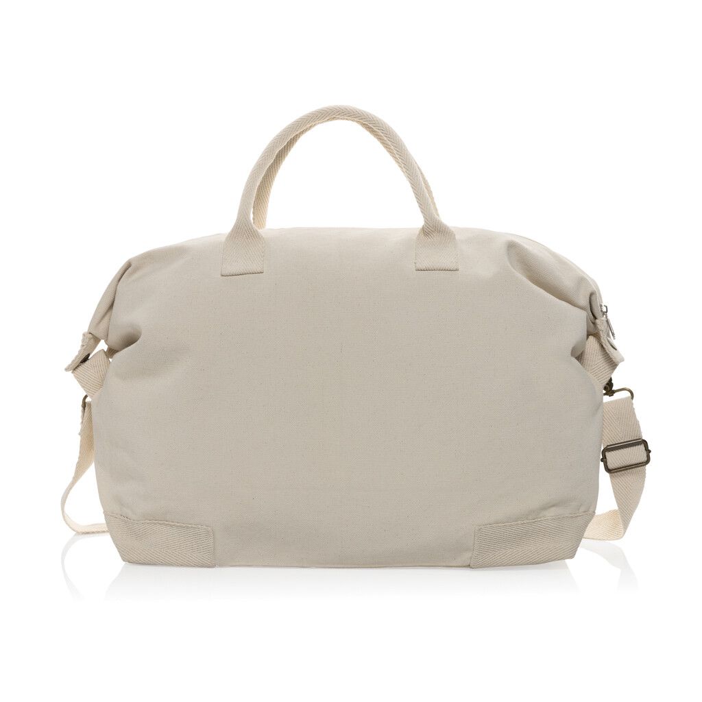 Kezar AWARE™ 500g/m² Wochenendtasche aus recyceltem Canvas - off white-376