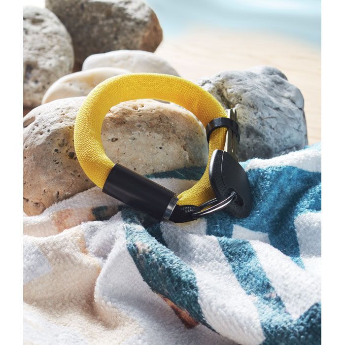 Schlüsselring mit Armband POLLY - gelb-598