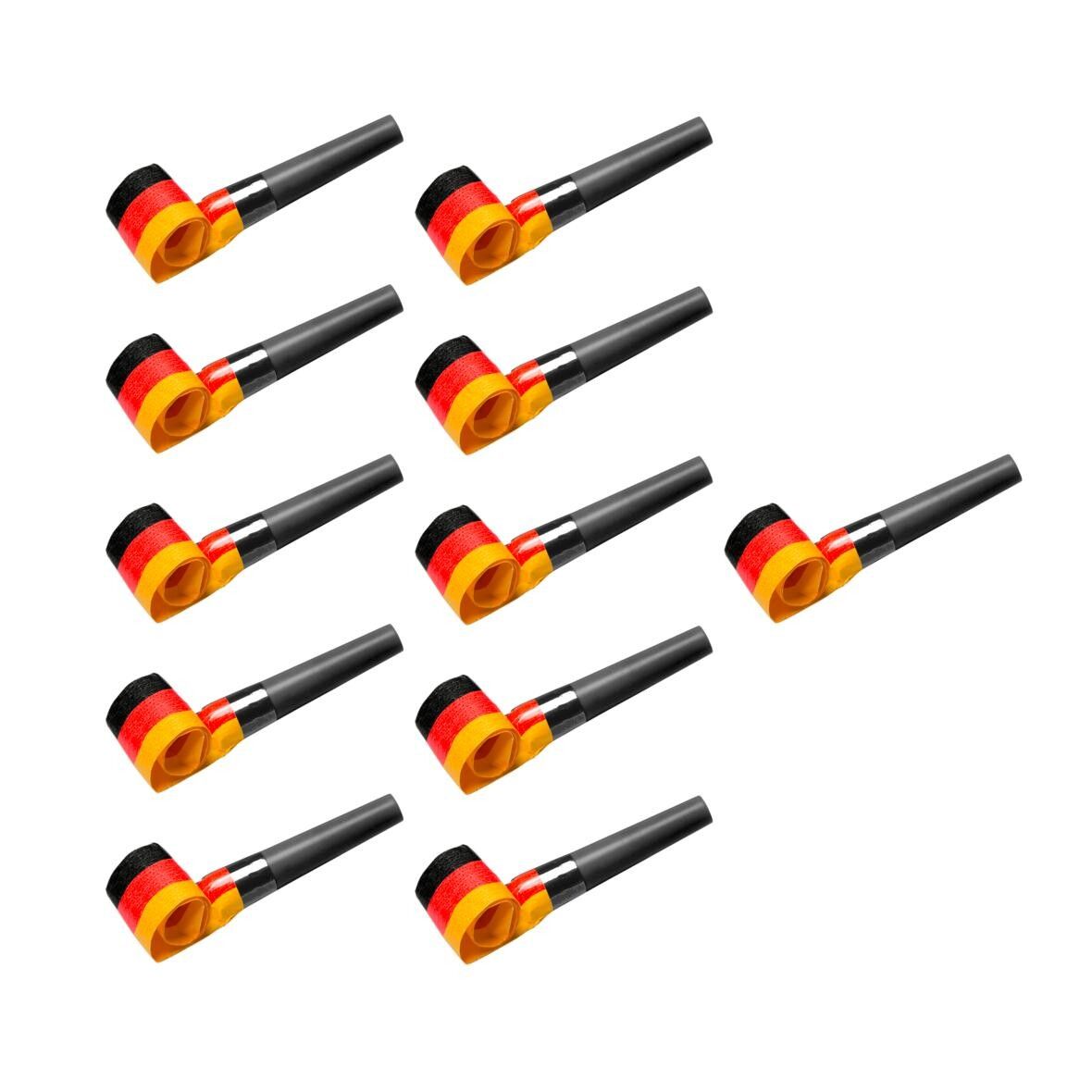 Luftrüssel Fan Deutschland, 11er Set - Deutschland-Farben-709
