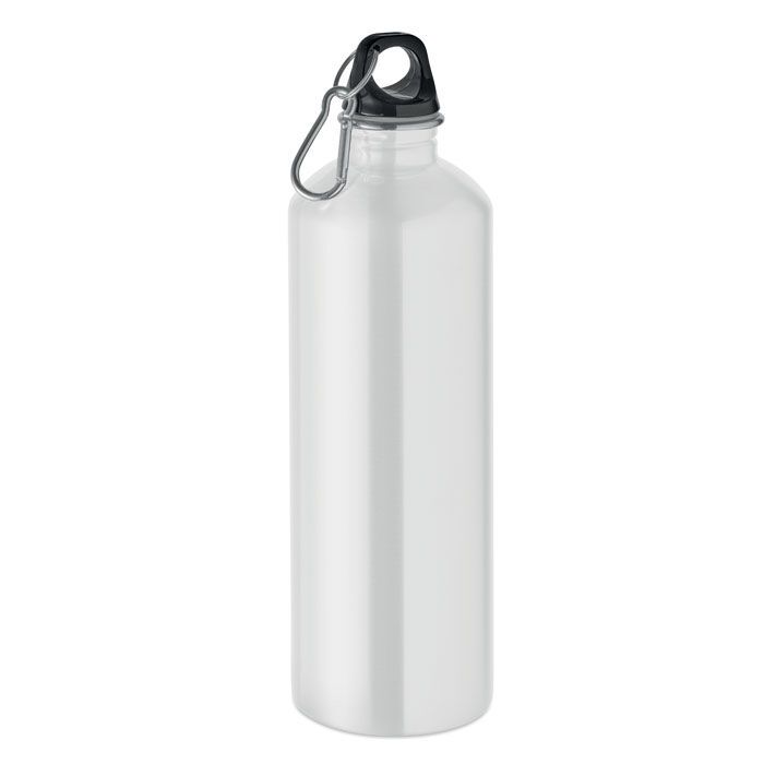 Einwandige Trinkflasche 1000ml RE-ONE MOSS - weiß-888