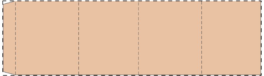 Veredelungsposition Maßgefertigte Kraft-Papierbanderole