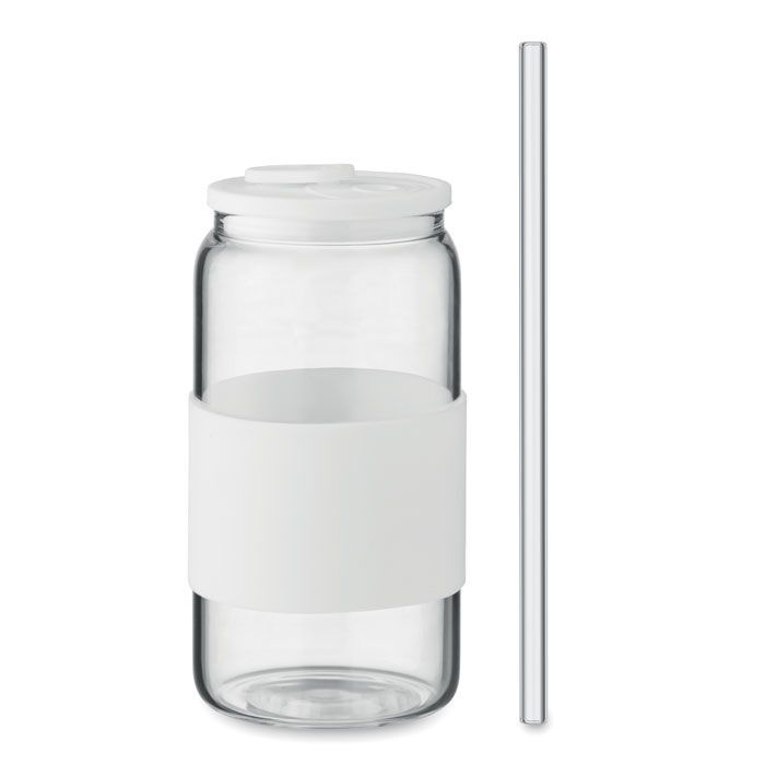 Trinkglas Borosilikat 550ml BOROSIP - weiß-859
