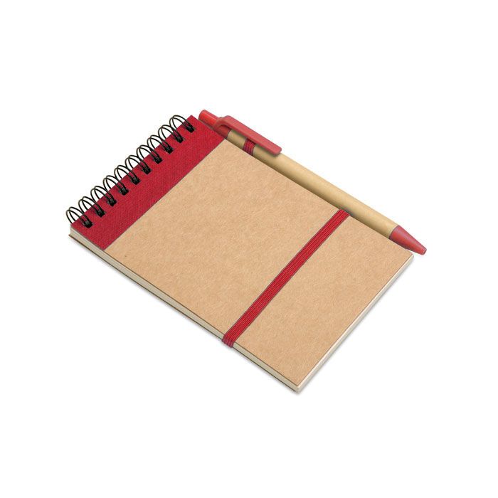 DIN A6 Notizbuch SONORA - rot-478