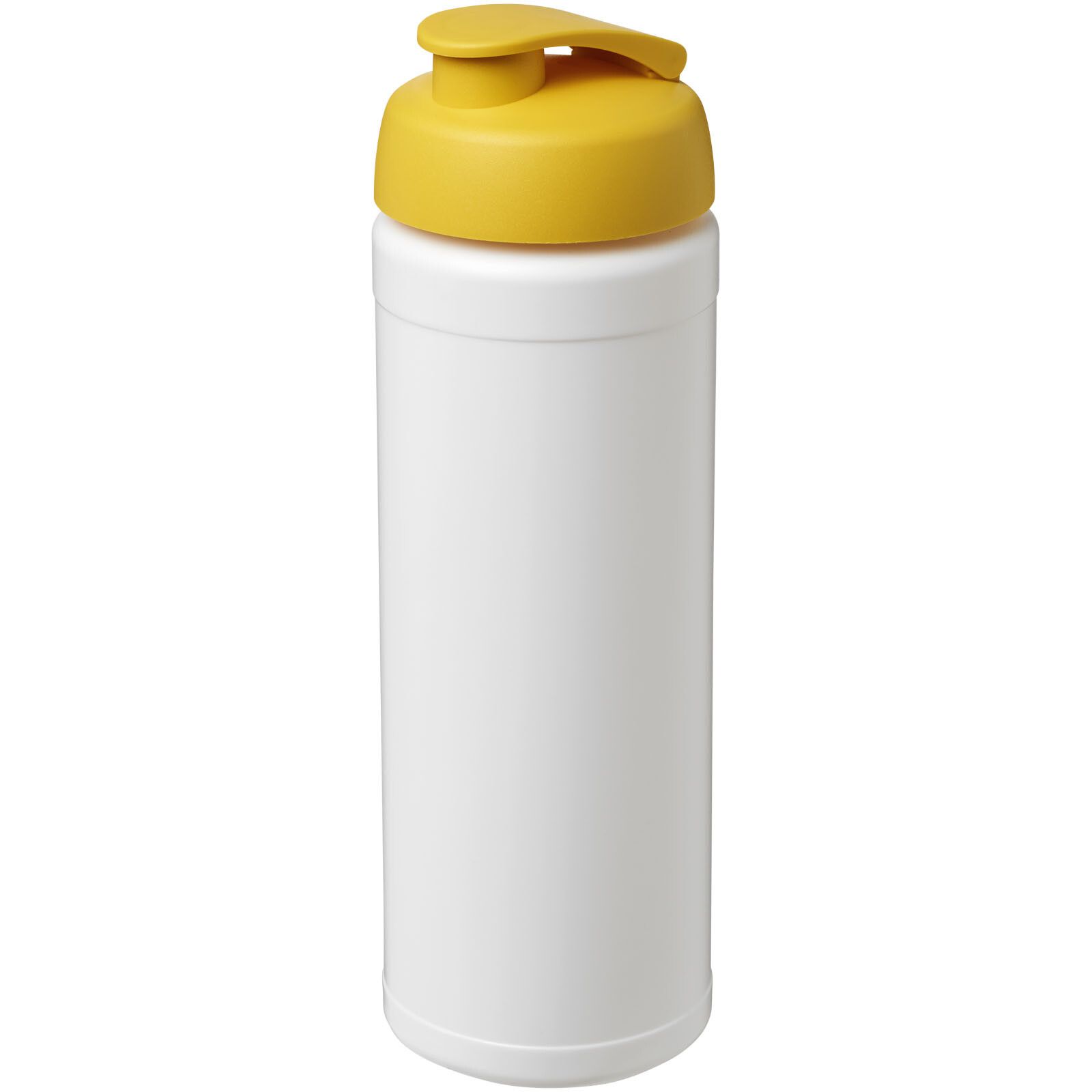 Baseline Plus 750 ml Flasche mit Klappdeckel - weiss -  gelb-711