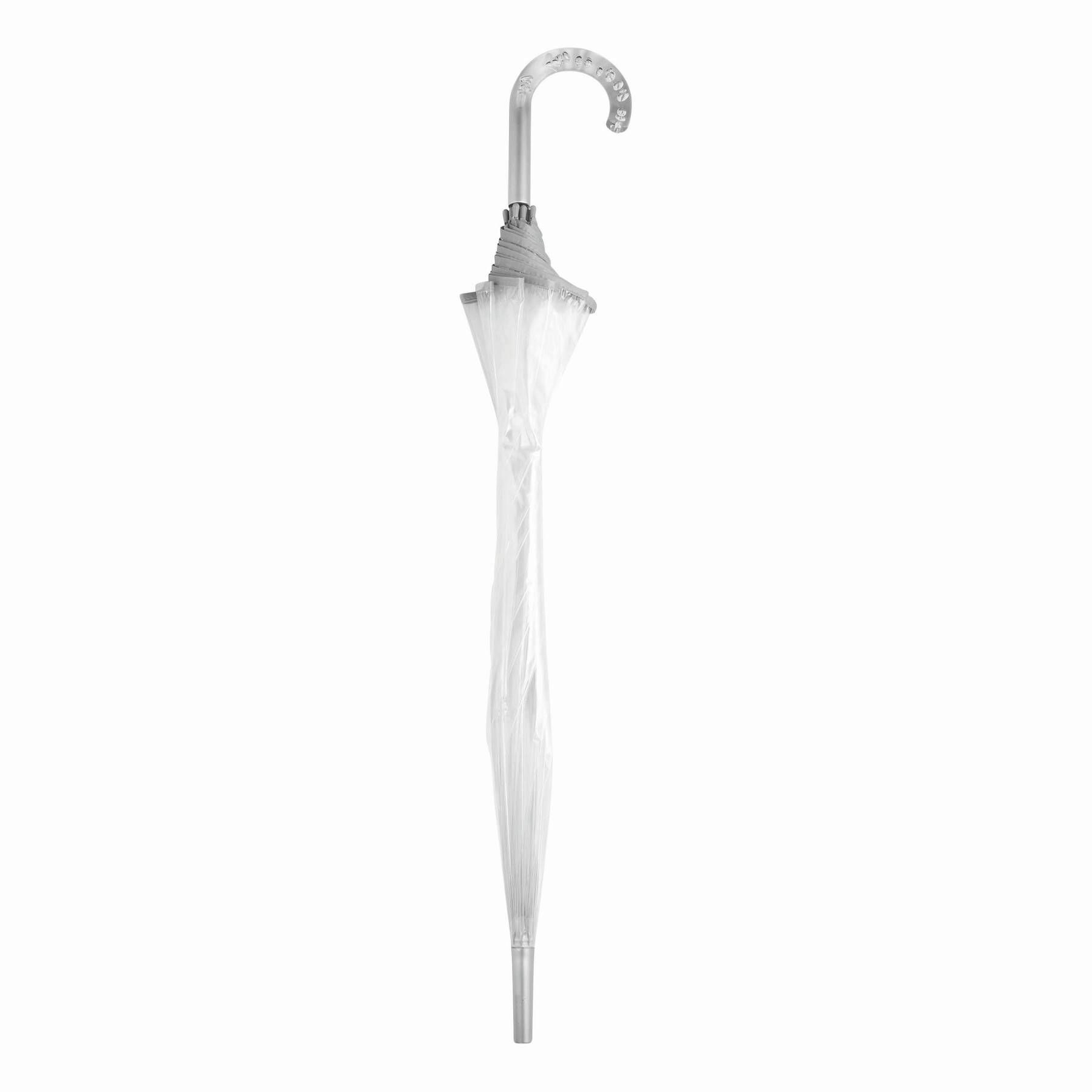 Glockenschirm BELLEVUE - silber - transparent-719