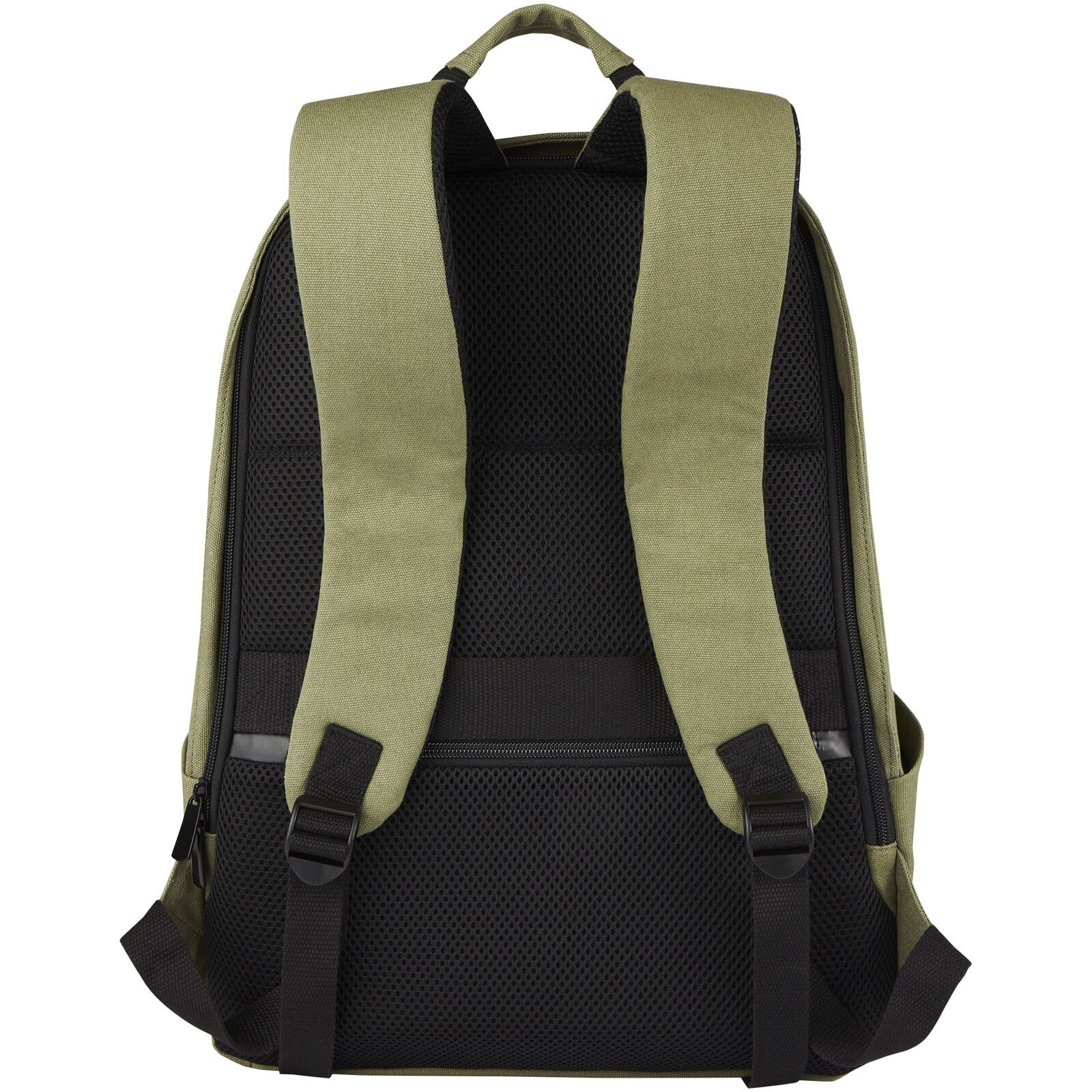 Joey 15,6 Zoll Anti-Diebstahl Laptop Rucksack 18 L aus GRS-recyceltem Canvas - olive-426