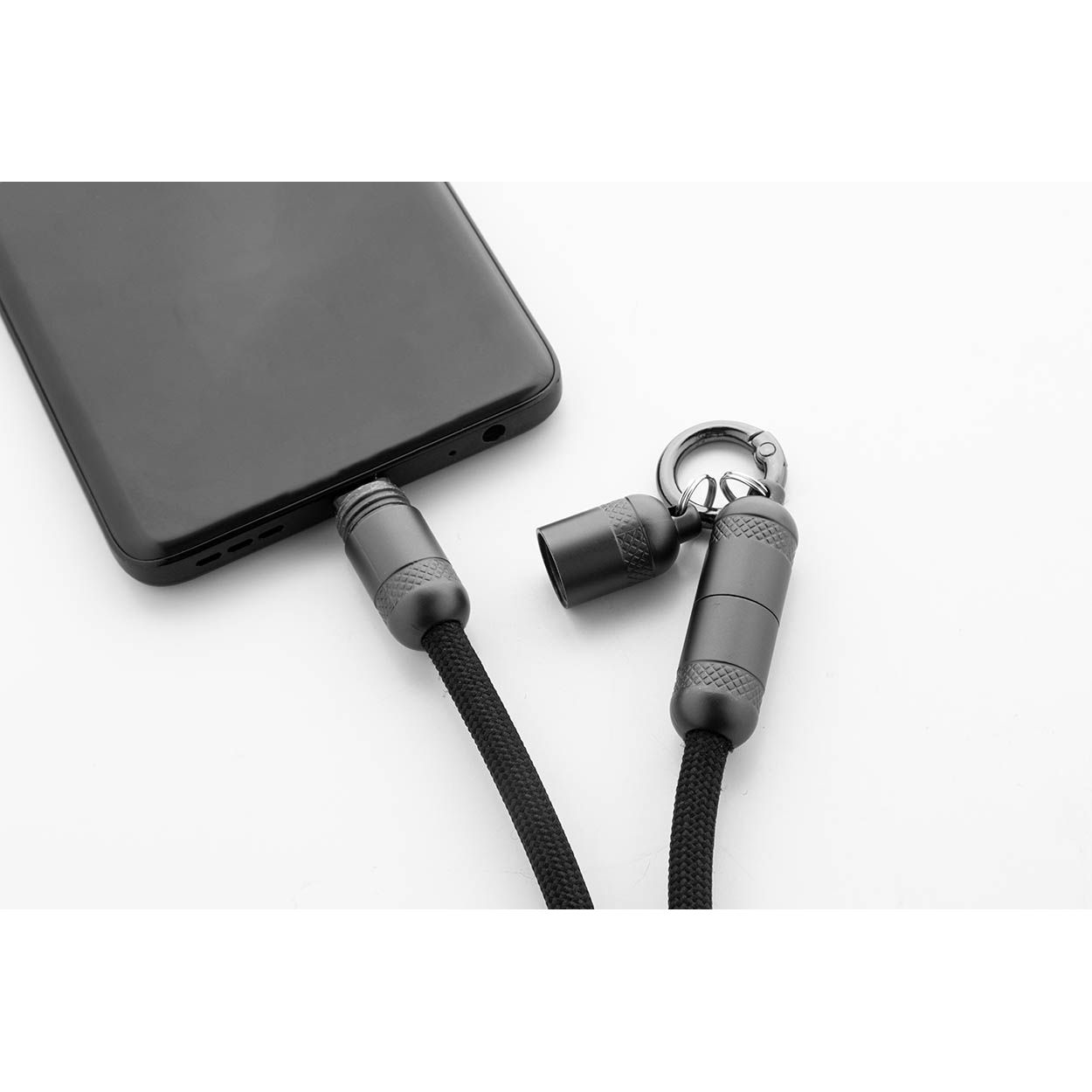 Fastly 60W Handy-Lanyard-Kabel RPET - schwarz-20
