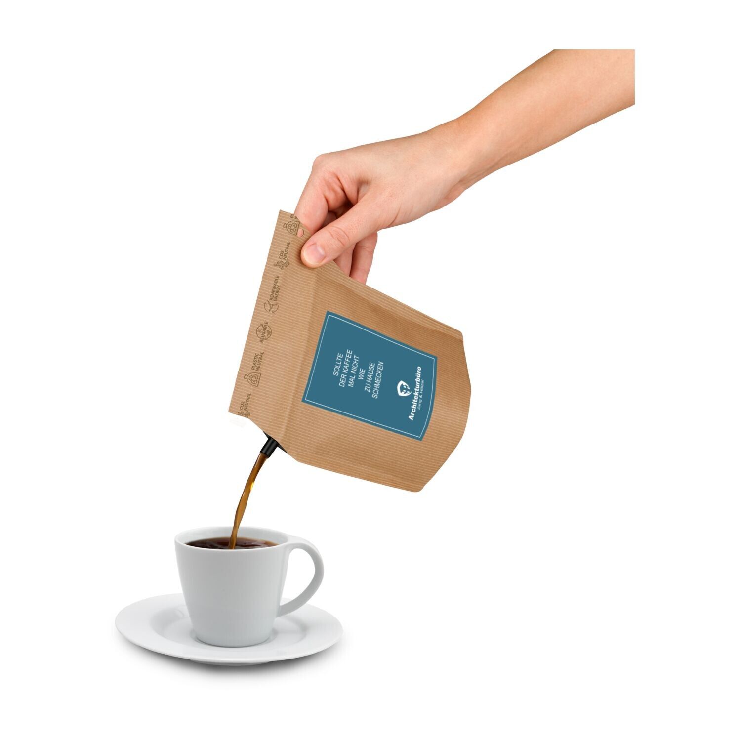 Oster-Kaffee - Frohe Ostern Ei-Band-314