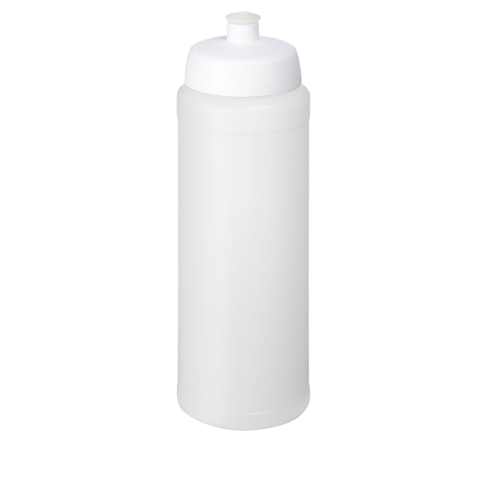 Baseline Plus 750 ml Flasche mit Sportdeckel - transparent -  weiss-786
