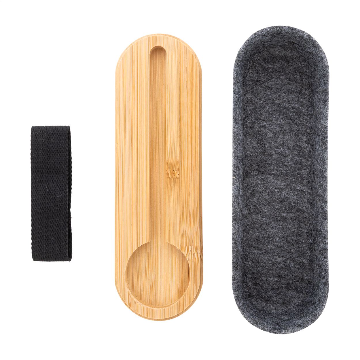 Decora RPET Stifteetui - grau - natur-863