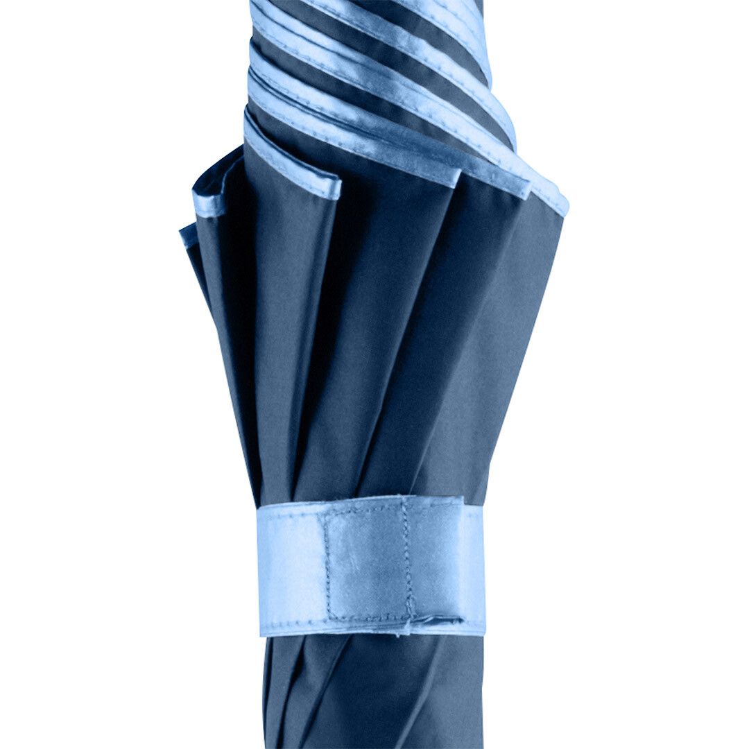 AC-Stockschirm FARE® Doubleface Ø105 cm - marine - hellblau-975
