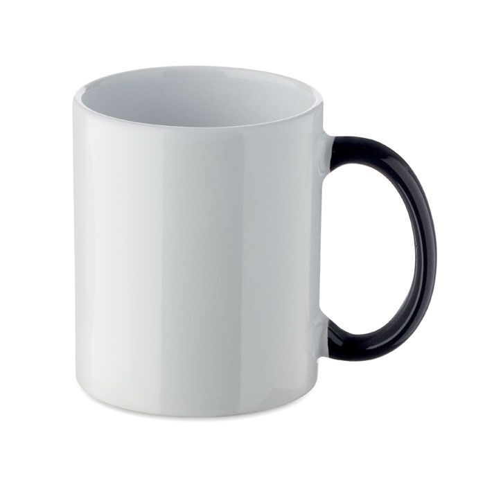Keramikbecher 300ml FESTIMUG - schwarz - rot-227